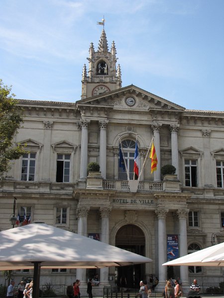 hotel de ville.jpg - Het gemeentehuis van Avignon.
